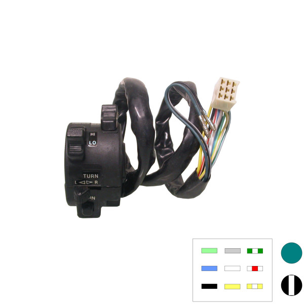 Hi Level Handlebar switch left hand ts100